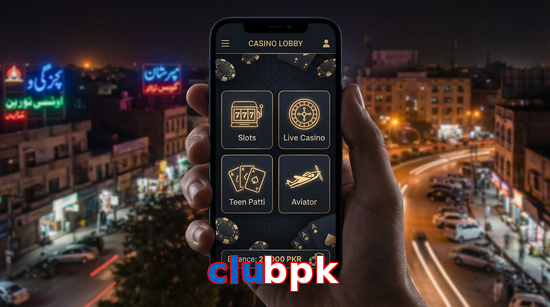 Main screen of Clubpk app page for PK players